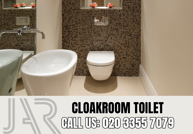 Cloakroom and Downstairs Toilet Installation by Eastsheen Bathroom Fitters